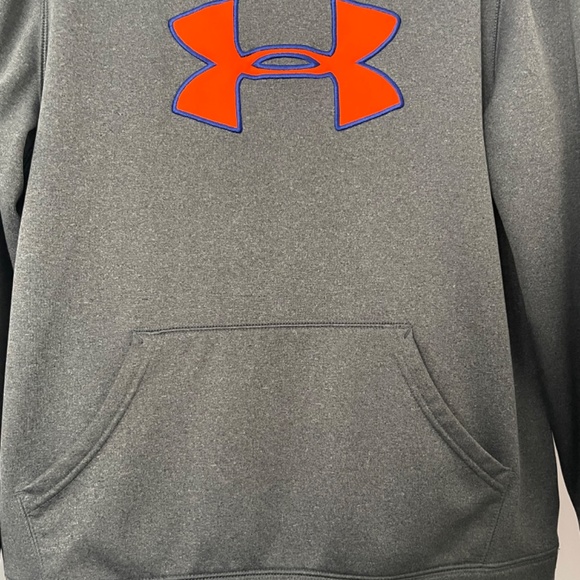 Under Armour Storm Relaxed Fit Gray Hoodie - Picture 5 of 9